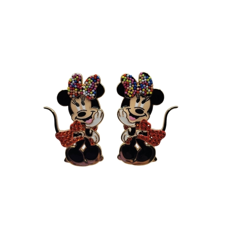 Minnie Mouse Pierced Earrings Disney X BaubleBar